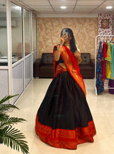 Stay Trendy with Our New Arrival Half Sarees Perfectly Designed for Modern South Indian Elegance