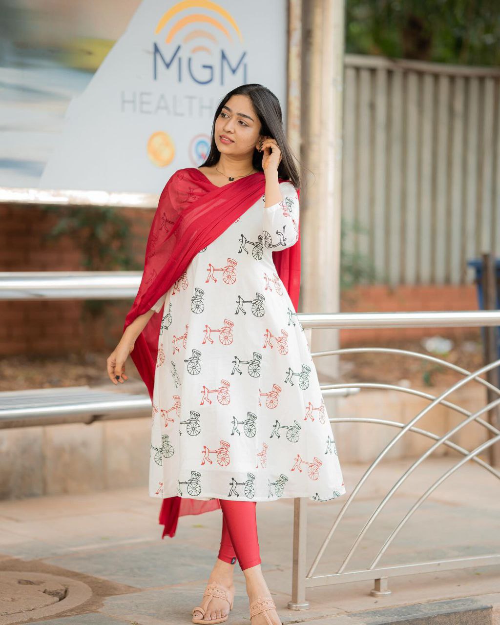 Introducing New Stylish Regular wear Kurti dupatta