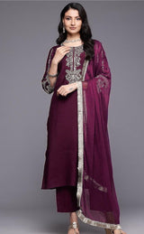 Presenting New Reyon beautiful suit set and dupatta