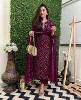 Beautiful Suit Set in Premium Rayon Fabric